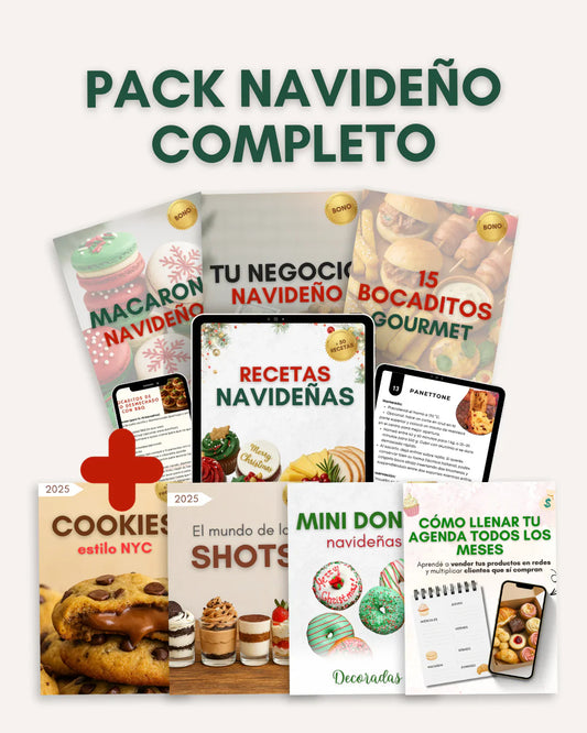 +100 RECETAS NAVIDEÑAS Y 5 BONUS GRATIS